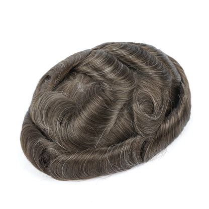 Men Toupee-Lace Base-FRENCH LACE