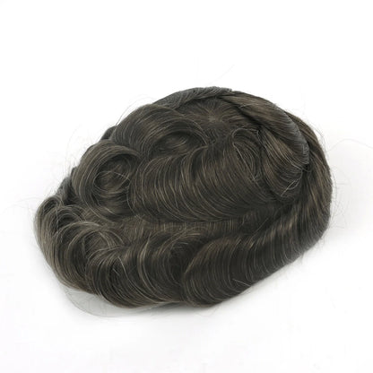 Men Toupee-Lace Base-FRENCH LACE