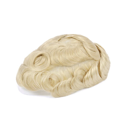 Men Toupee-Lace Base-FRENCH LACE