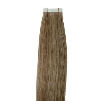 10A Straight Tape-In Human Hair Extension Color M#6/60/1001