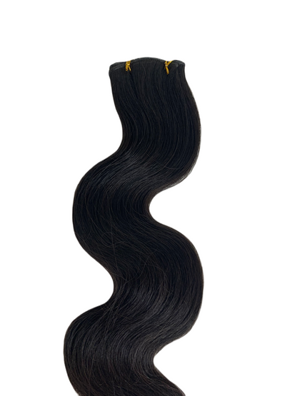 10A Invisible Genius Weft Natural Black Bodywave