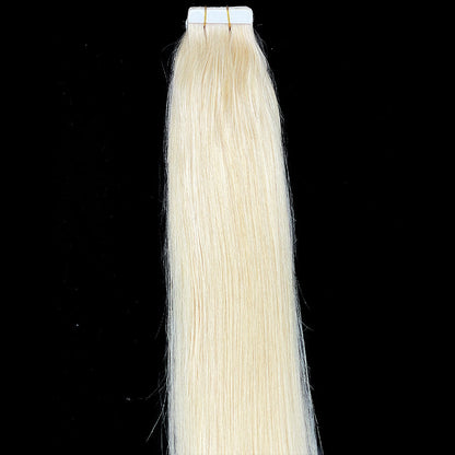 8A Straight Tape-In Human Hair Extension Color 