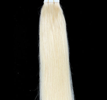 8A Straight Tape-In Human Hair Extension Color #1001