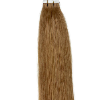 8A Straight Tape-In Human Hair Extension Color #10