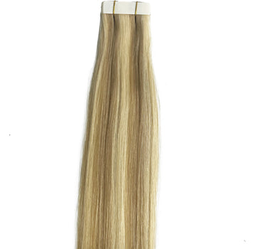 10A Straight Tape-In Human Hair Extension Color #18/22