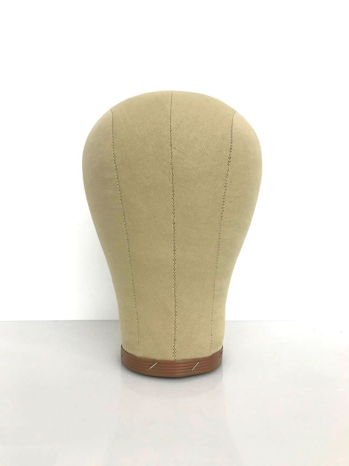 Load image into Gallery viewer, Canvas Wig Block Mannequin Head Display - eHair Outlet
