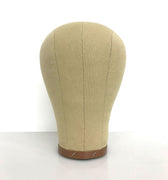 Canvas Wig Block Mannequin Head Display - eHair Outlet