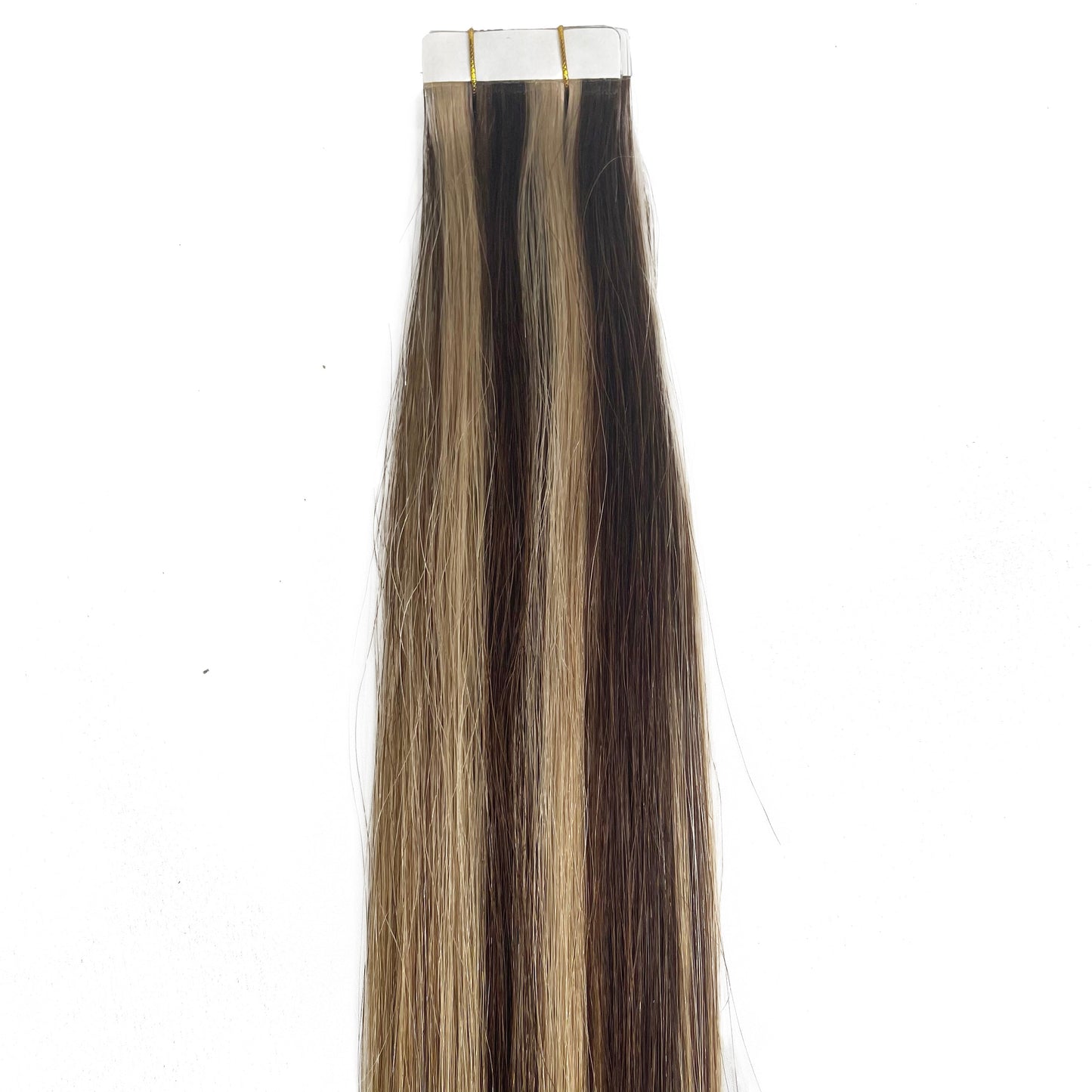 Load image into Gallery viewer, 10A Straight Tape-In Human Hair Extension Color #2/18
