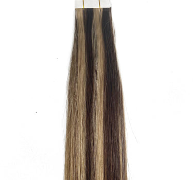 10A Straight Tape-In Human Hair Extension Color #2/18