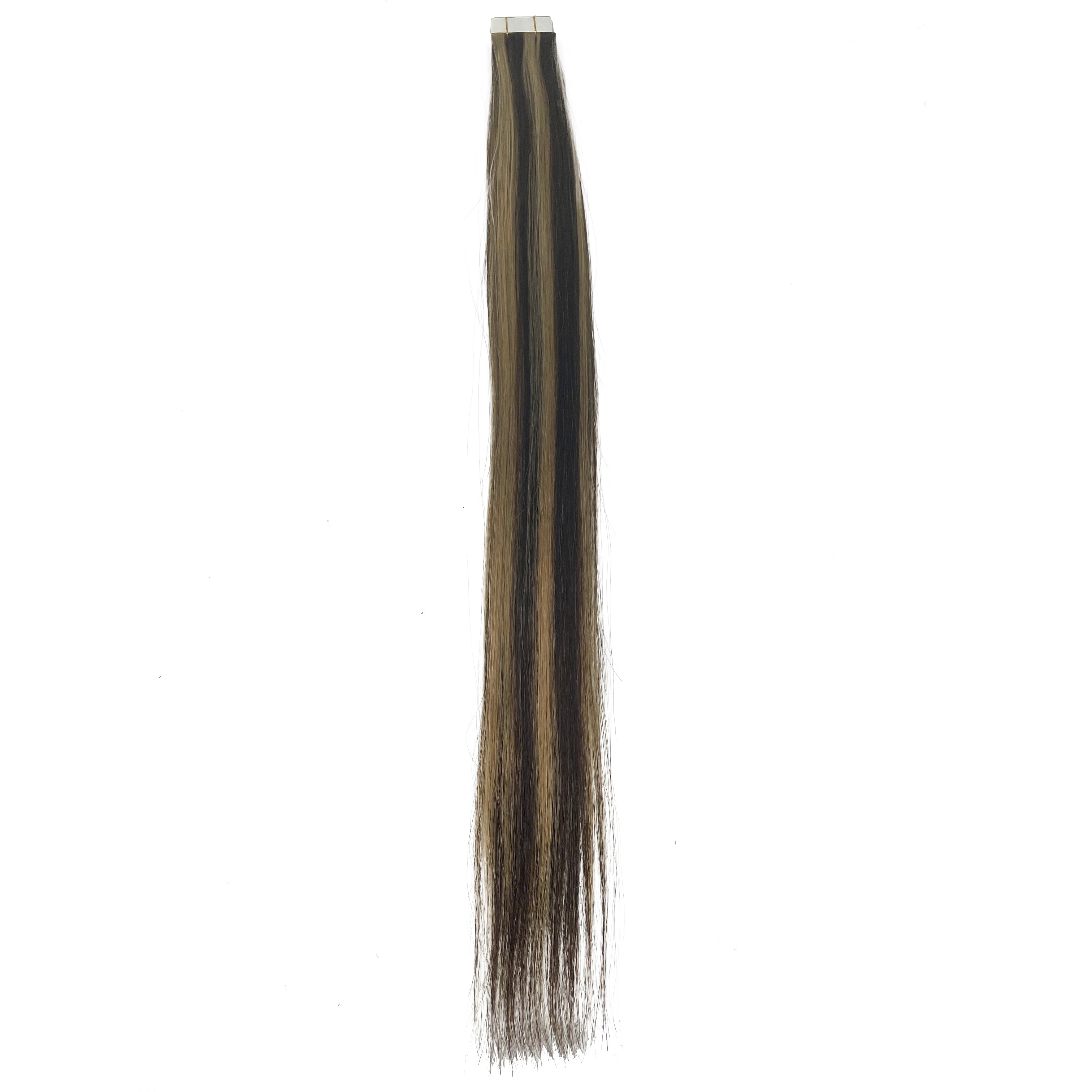 10A Straight Tape-In Human Hair Extension Color 