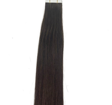 10A/8A Straight Tape-In Human Hair Extension Color #2
