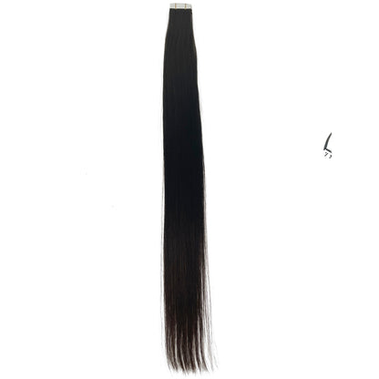 10A/8A Straight Tape-In Human Hair Extension Color 