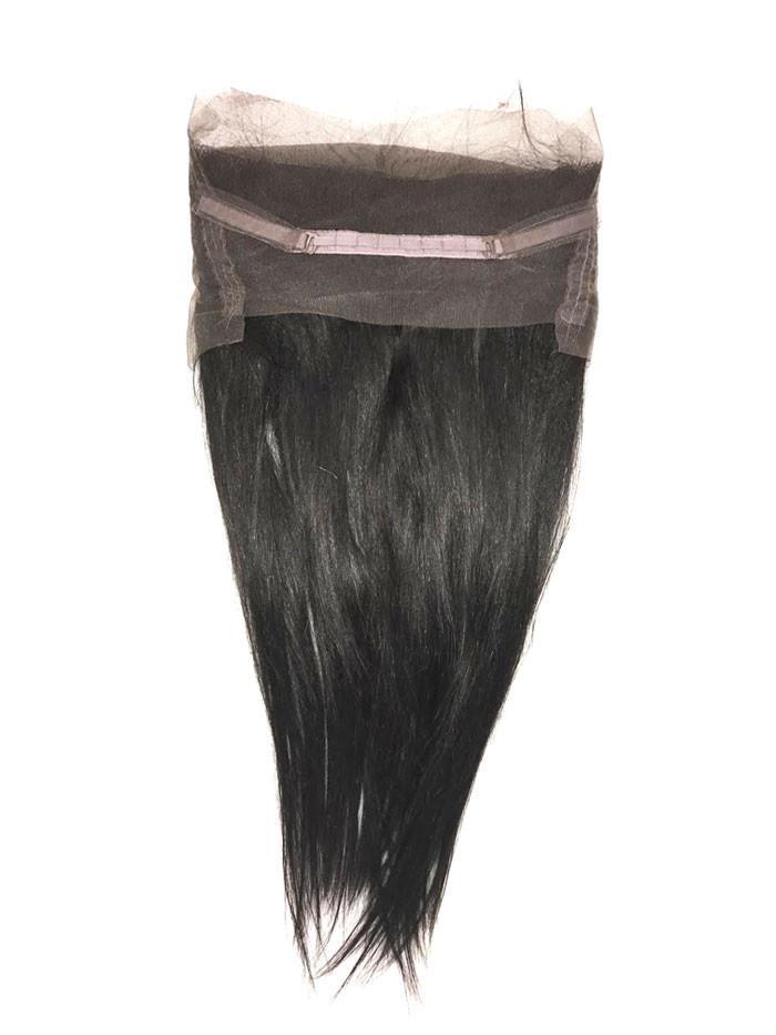 5A Brazilian 2 Bundle Straight Virgin Human Hair w/ 360 Lace Frontal - eHair Outlet