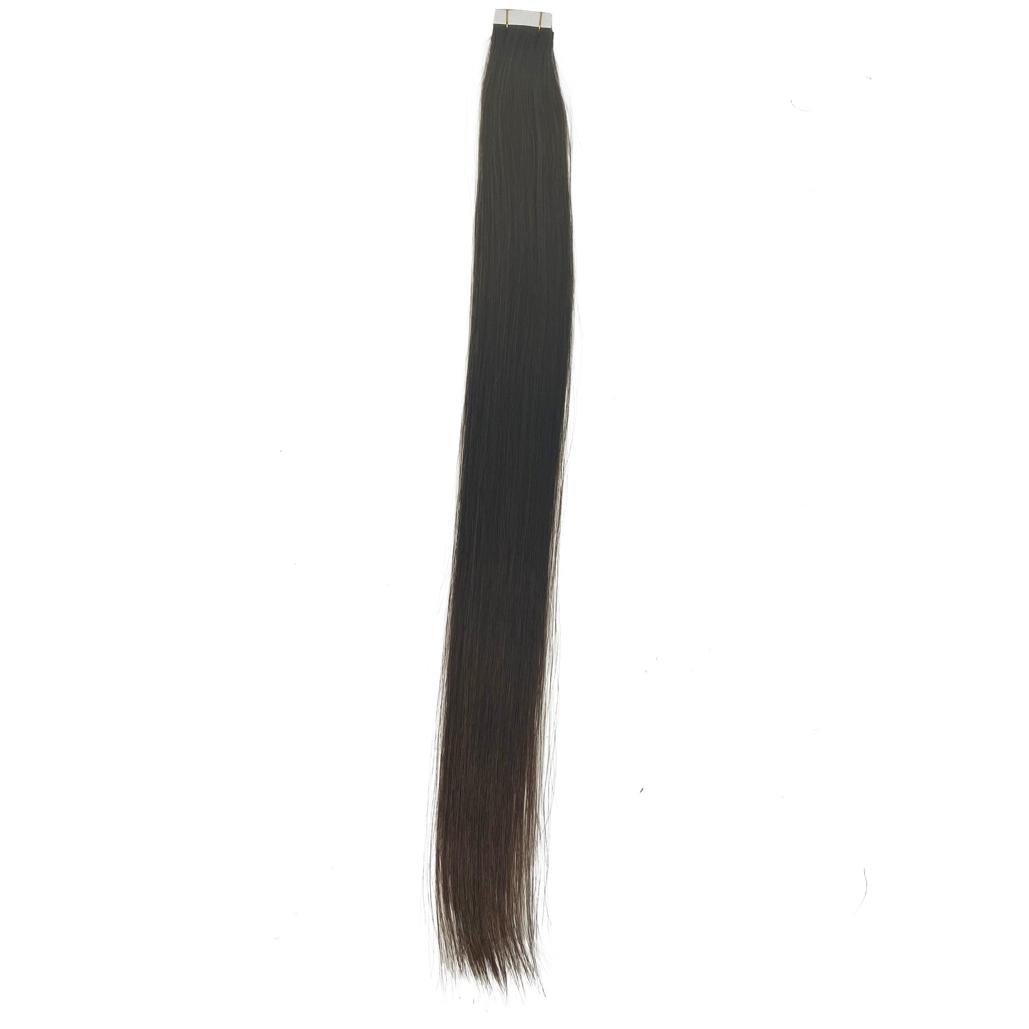 Extensión de cabello humano con cinta recta 10A, color n.º 4 