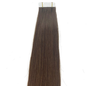 10A Straight Tape-In Human Hair Extension Color #4