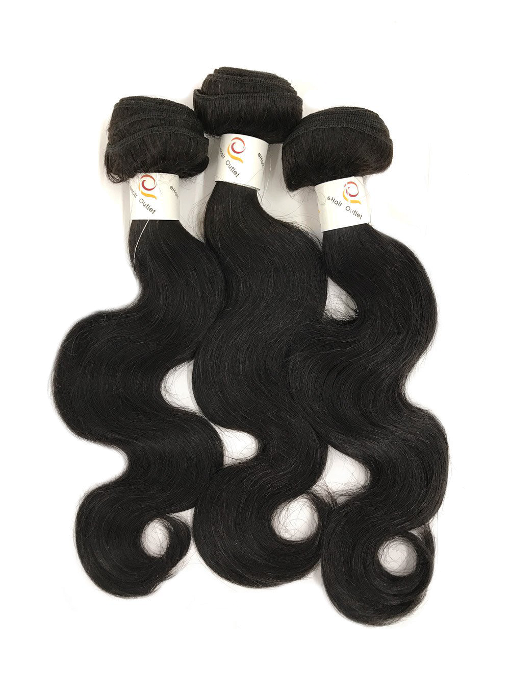 Load image into Gallery viewer, 5A Brazilian 3 Bundle Set Body Wave Virgin Human Hair Extension 300g - eHair Outlet

