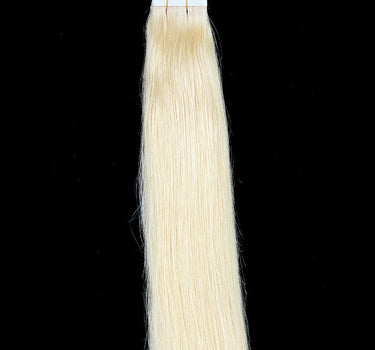 Extensión de cabello humano con cinta recta 8A, color n.º 60 