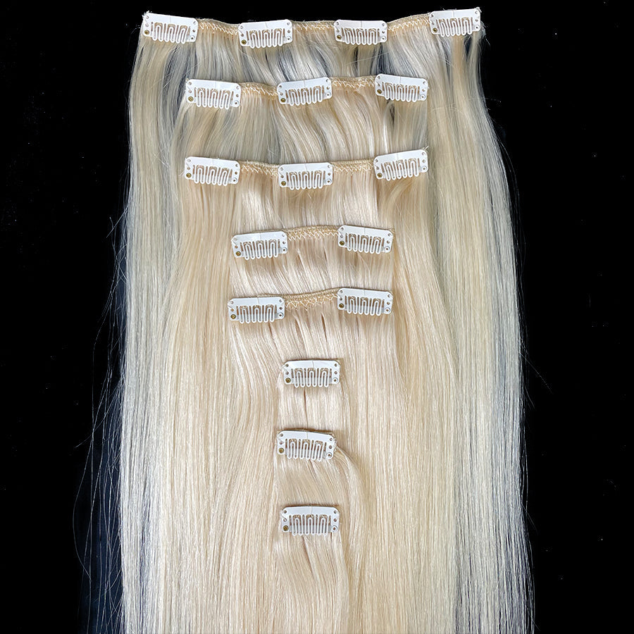 10A Straight Clip-In Human Hair Extension Color