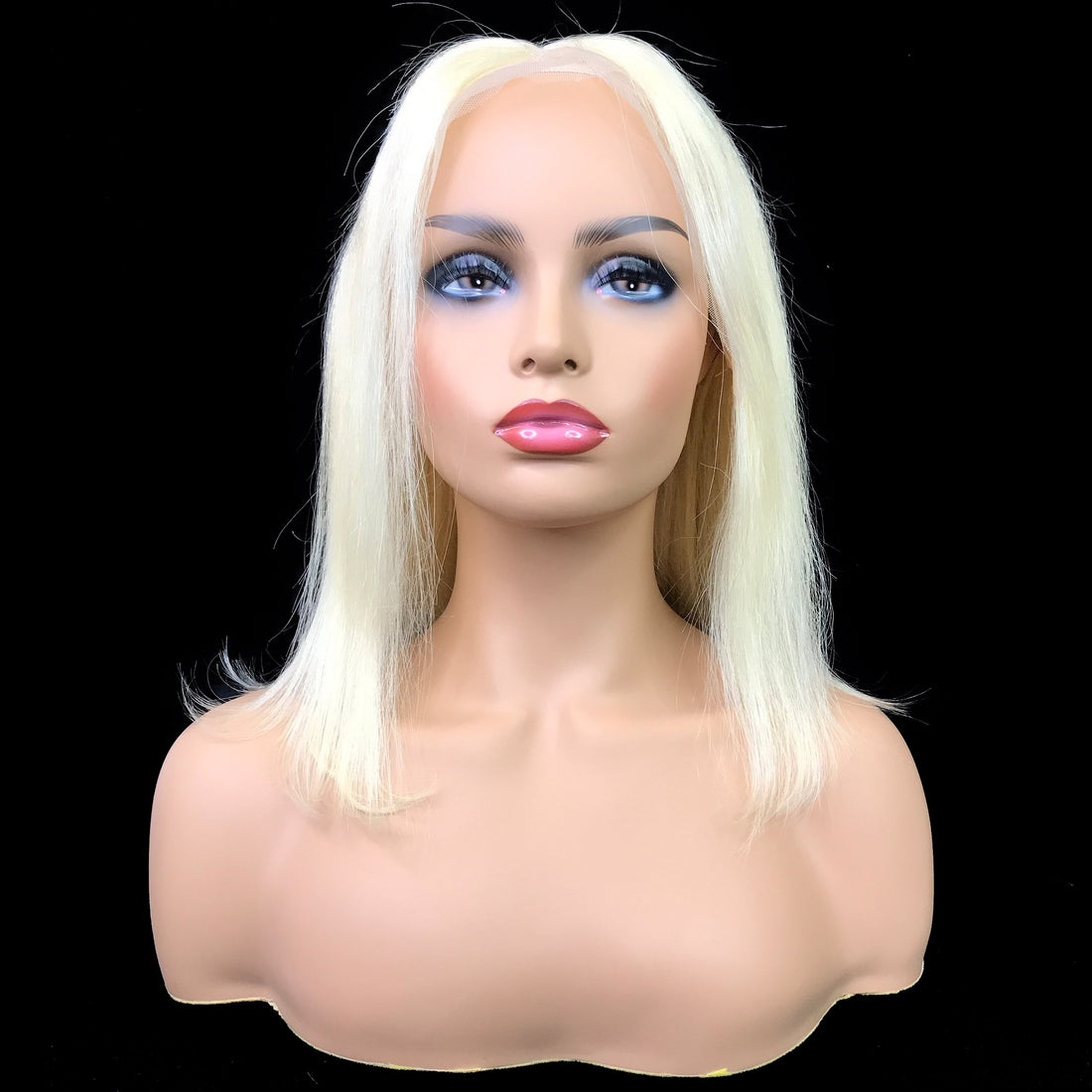Straight  13&quot;X 6&quot;Lace Frontal Bob Wig  Blonde 