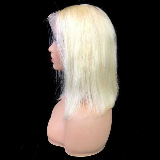 Straight  13"X 4"Lace Frontal Bob Wig  Blonde #613