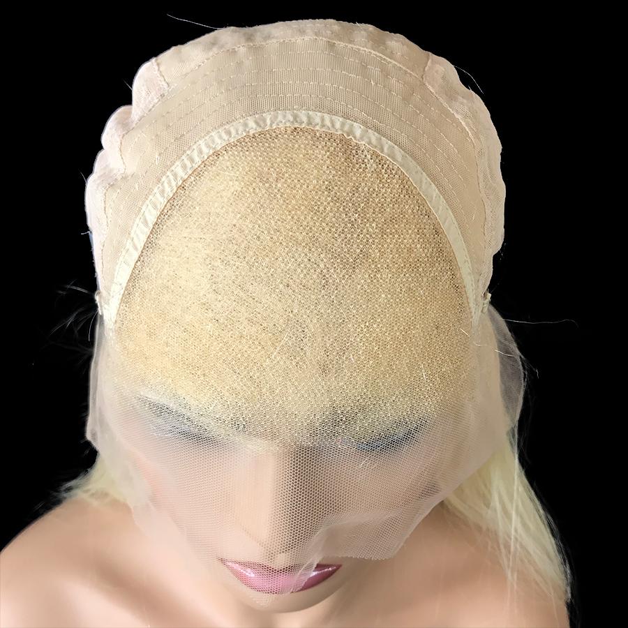 #613 Remy Straight Lace Frontal Human Hair Wig