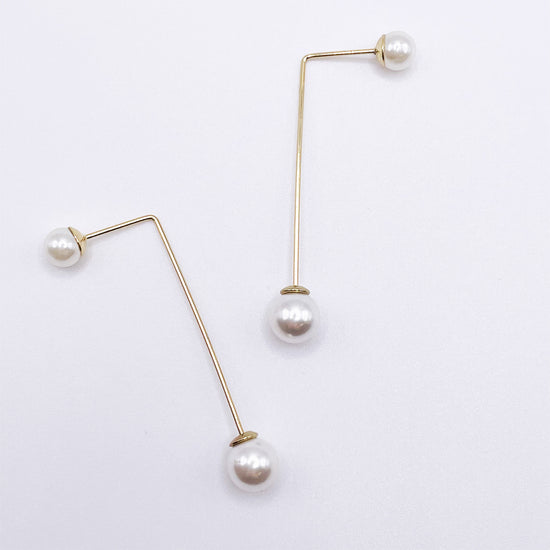Aretes de dijes navideños 5