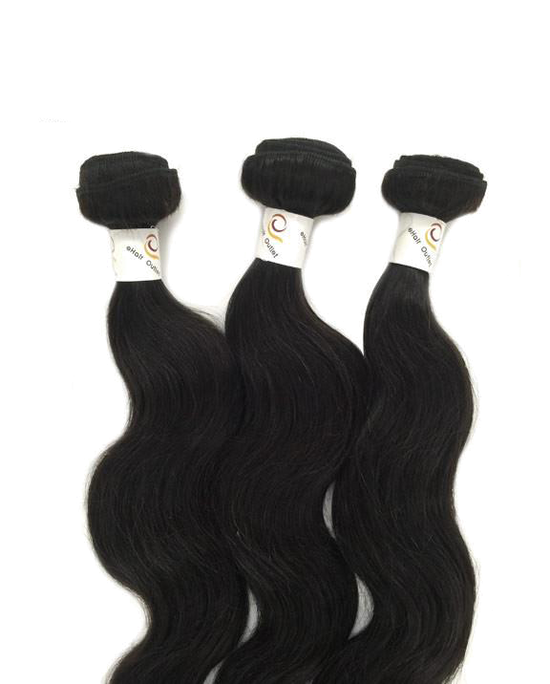 6A Indian 3 Bundle Set Body Wave Virgin Human Hair Extension 300g - eHair Outlet