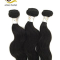 6A Indian 3 Bundle Set Body Wave Virgin Human Hair Extension 300g - eHair Outlet