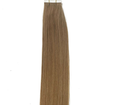 10A/8A Straight Tape-In Human Hair Extension Color #8