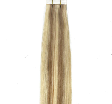 10A Straight Tape-In Human Hair Extension Color #8/613