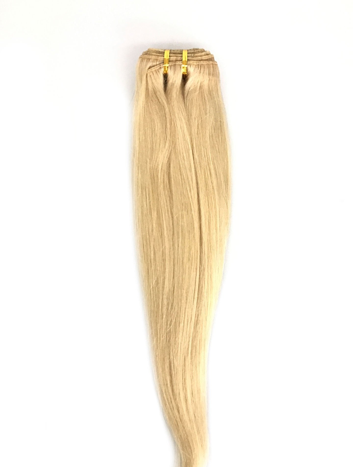 9A Malaysian Straight Human Hair Extension Platinum Blonde - eHair Outlet