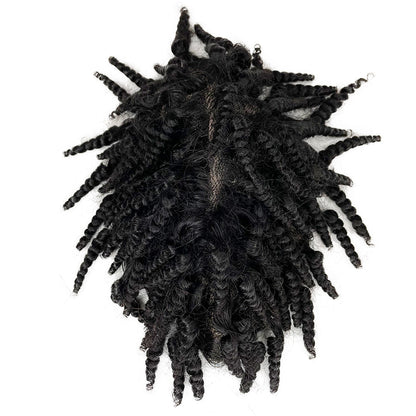 Men Afro Toupee Twist