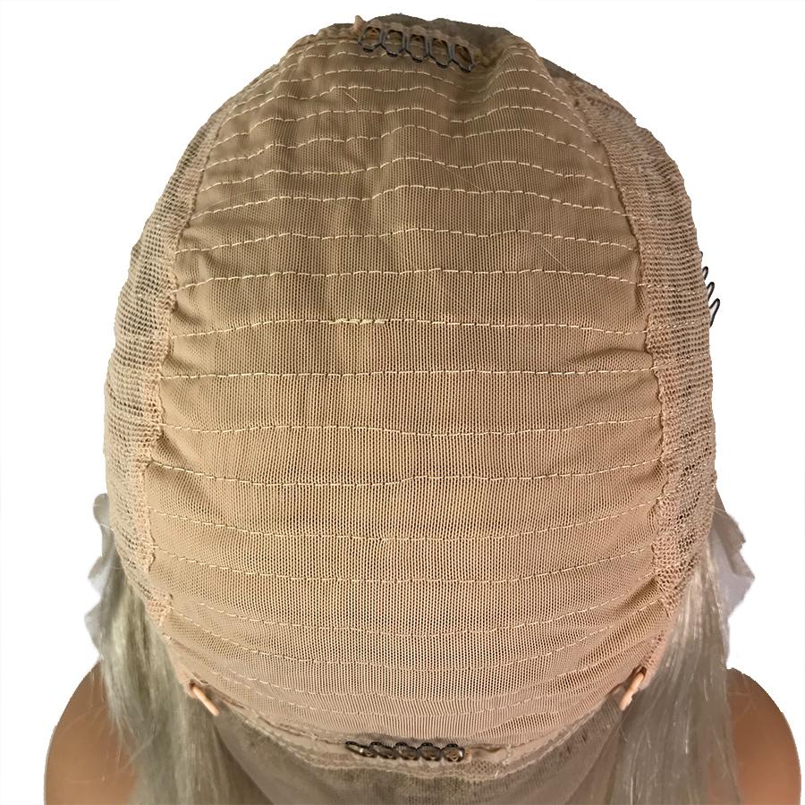 Straight 13&quot;X 6&quot;Lace Frontal Bob Wig  Ash Blonde