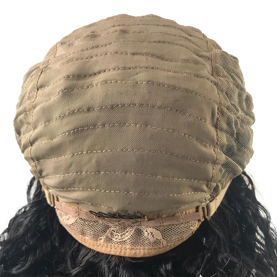 Peluca de cabello humano frontal de encaje de onda profunda de Malasia HD 8A 