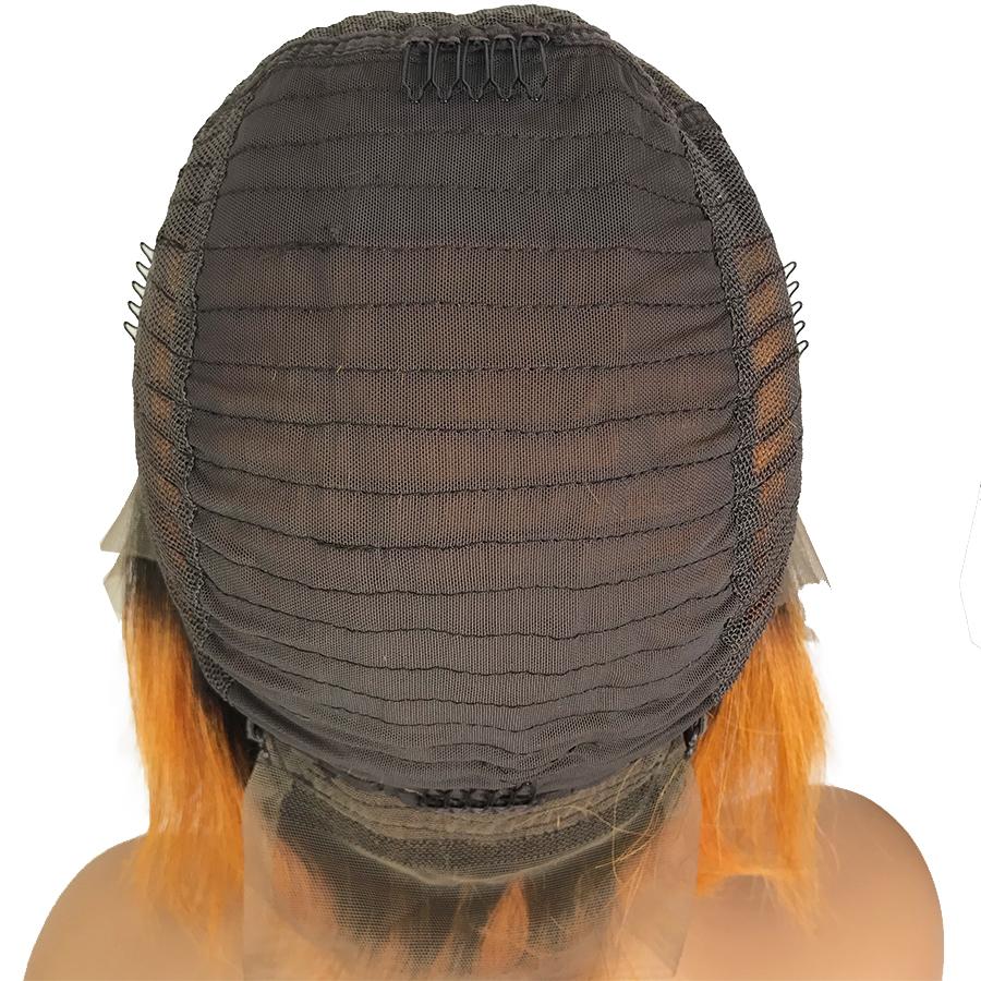 Straight 13&quot;X 6&quot;Lace Frontal Bob Wig 1B/27