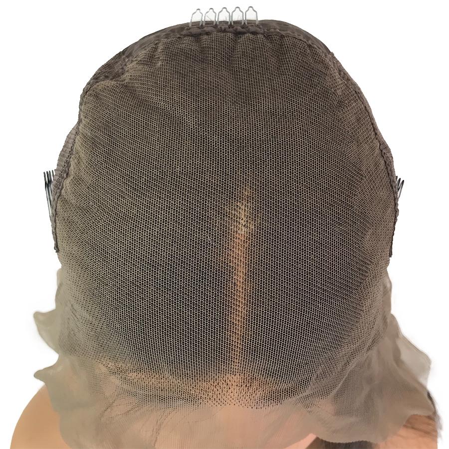 Peluca frontal de encaje recto Remy 