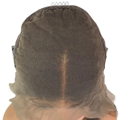 Peluca frontal de encaje recto Remy 