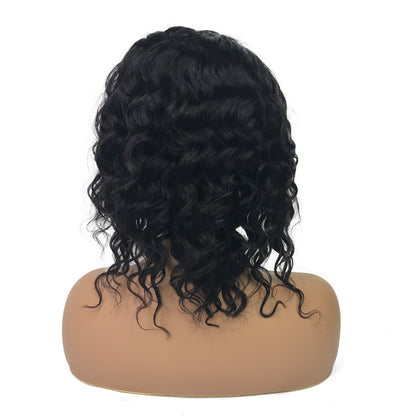 Loose Wave 13&quot;X 4&quot;Lace Frontal Bob Wig  Natural