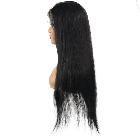 Weekly Special (Week 9th Feb27-Mar5th) 5A Transparent Straight Lace Closure Wig Natural