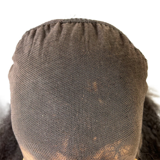 Cargar imagen en el visor de la galería, Swiss 8A Malaysian Kinky Straight Lace Frontal Human Hair Wig
