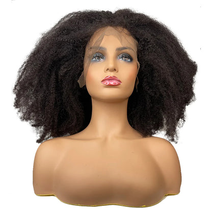 Virgin Afro Full Lace Human Hair Wig