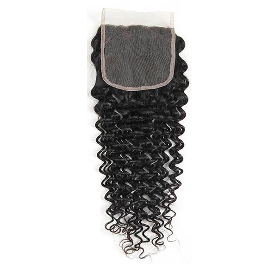 Cierre de encaje Swiss Lace Remy Deep Wave 5"x5"