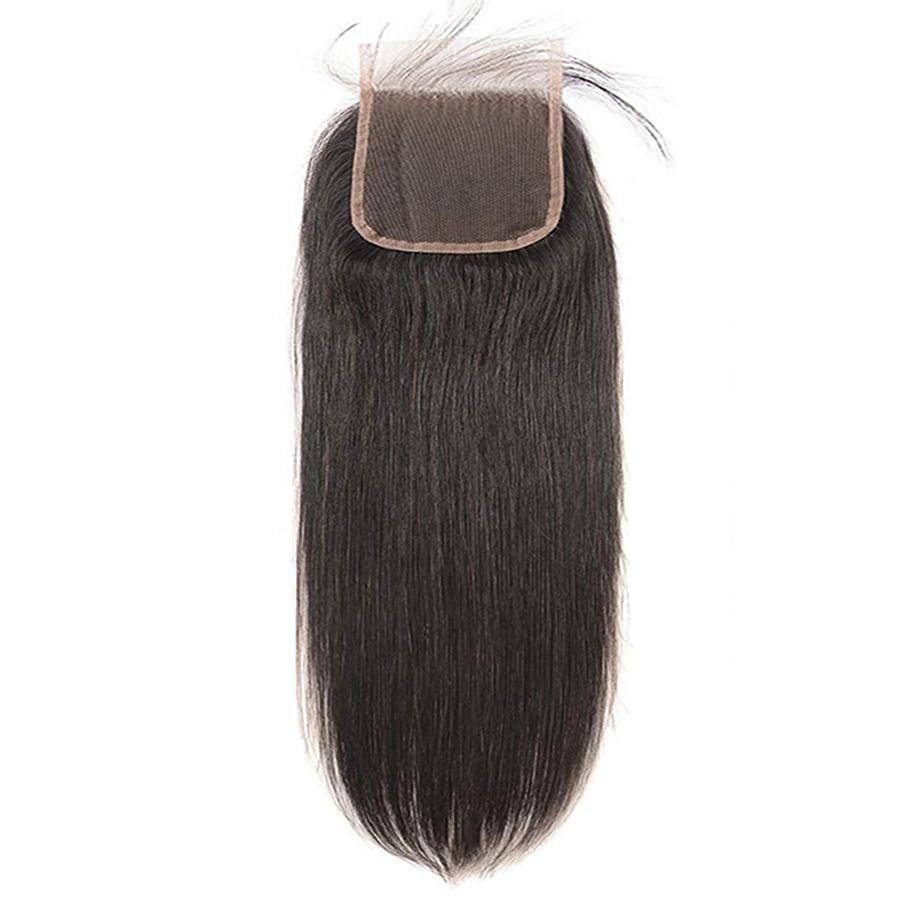 Swiss Lace Remy Straight Lace Closure 5&quot;x5&quot;