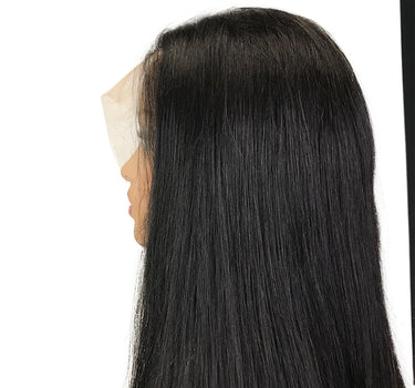 Swiss 8A Malaysian Straight Lace Frontal Human Hair Wig