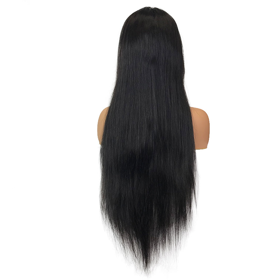 Swiss 8A Malaysian Straight Lace Frontal Human Hair Wig