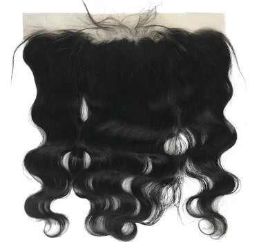 Swiss Transparent Remy 13"x4" Body Wave  Lace Frontal