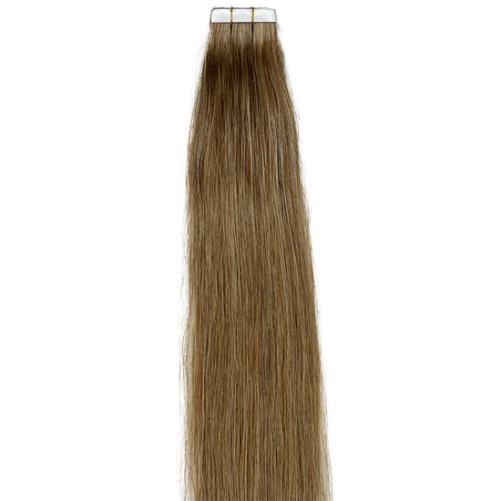 8A Straight Tape-In Human Hair Extension Color M#8/60