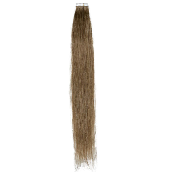 8A Straight Tape-In Human Hair Extension Color M#8/60