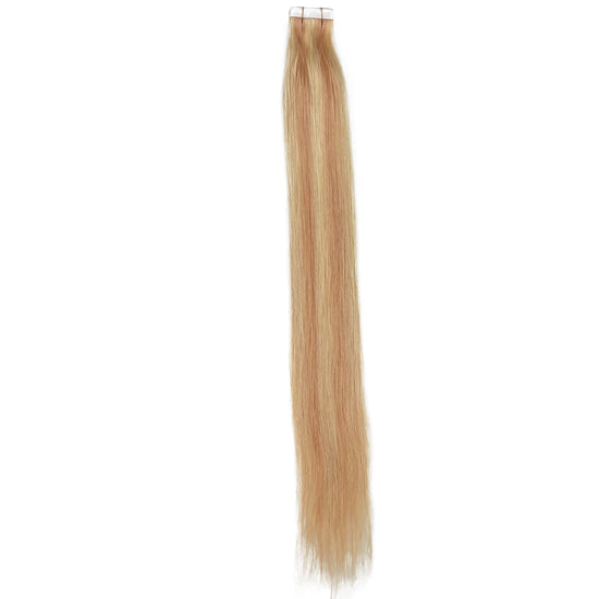 8A Straight Tape-In Human Hair Extension Color P#27/613