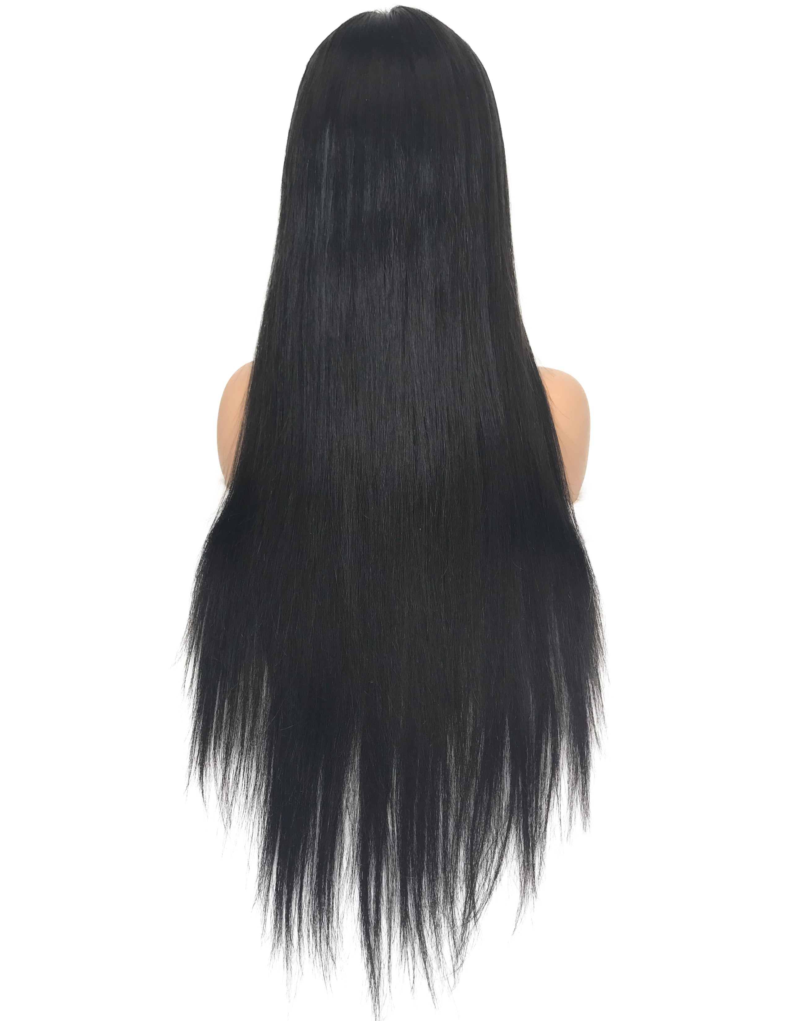 Swiss Straight Lace Closure Wig